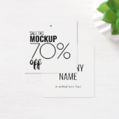 ディスカモダンーセール衣料つるラベル (デスク)