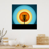 ディスカラフルクゴルフバスケット ポスター (キッチン)