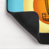 ディスカラフルクゴルフバスケット マウスパッド (コーナー)