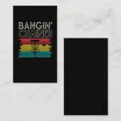 ディスクおもしろいゴルフスポーツフリスビーディスクゴルフプレーヤー 名刺 (正面/裏面)