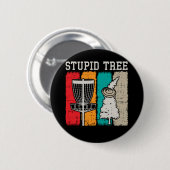 ディスクおもしろいゴルフプレーヤースポーツフリスビーディスクゴルフ 缶バッジ (正面&裏面)