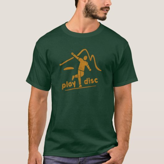 ディスクの起動オリジナル Tシャツ (正面)