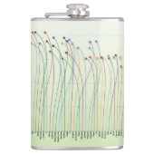 ディスクはフラスコ図表の衰退します フラスク (正面)