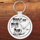 ディスクまたはダイ キーホルダー (正面)