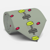 ディスクイメージパターンタイが付いているディスクゴルフバスケット ネクタイ (ロール)