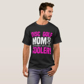 ディスクゴルフおもしろいママ Tシャツ (正面フル)