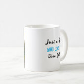 ディスクゴルフが大好きな女の子 コーヒーマグカップ (正面右)