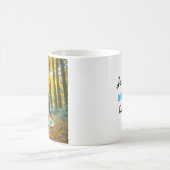 ディスクゴルフが大好きな女の子 コーヒーマグカップ (中央)