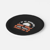 ディスクゴルフとタコスは私を数える ペーパープレート (アングル)