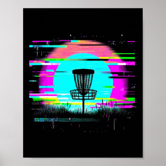 ディスクゴルフの不具合 - ヴィンテージディスクゴルフ愛好家 ポスター (正面)
