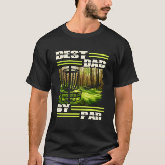 ディスクゴルフの父の日ギフトに最適なデザイン Tシャツ