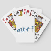 ディスクゴルフの進化 – ディスクゴルファーのためのおもしろいギフト トランプ (裏面)