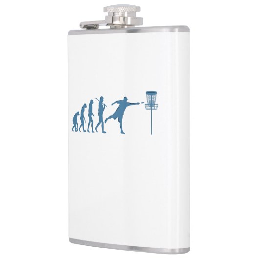 ディスクゴルフの進化 – ディスクゴルファーのためのおもしろいギフト フラスク (左)