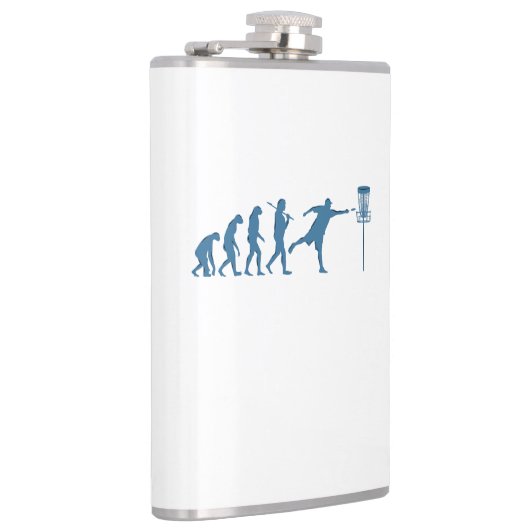 ディスクゴルフの進化 – ディスクゴルファーのためのおもしろいギフト フラスク (右)