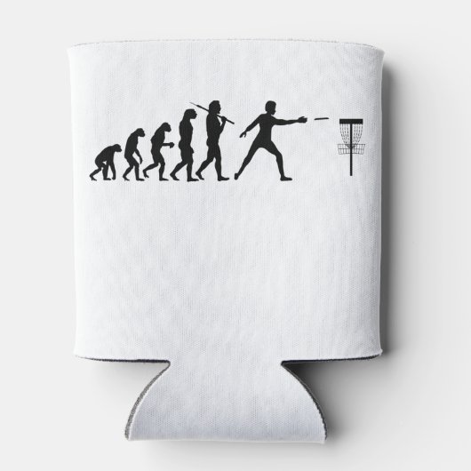 ディスクゴルフの進化 缶クーラー (裏面)