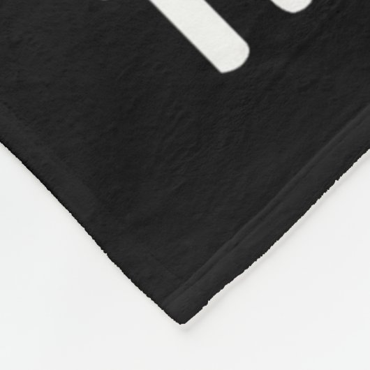 ディスクゴルフは常に木を非難 フリースブランケット (角)