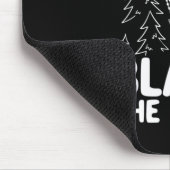 ディスクゴルフは常に木を非難 マウスパッド (コーナー)