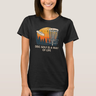 ディスクゴルフは生命陽性ゴルファーのポジットの方法である Tシャツ