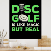 ディスクゴルフは魔法のようだが実在 ポスター (キッチン)