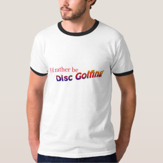 ディスクゴルフをすること Tシャツ