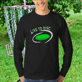 ディスクゴルフを生きる、ディスクゴルフ Tシャツ