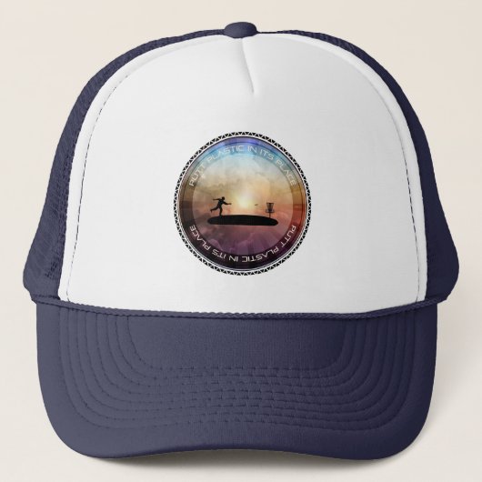 ディスクゴルファーのパッティング キャップ (正面)