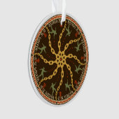 ディスクゴルファー オーナメント (正面)