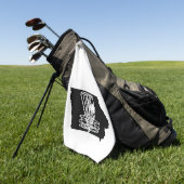 ディスクゴルフアイオワ – ディスコゴルフバッグ ゴルフタオル (グリーン)