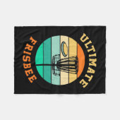 ディスクゴルフアルティメートフリスビー フリースブランケット (正面(横))