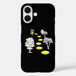 ディスクゴルフウッズディスクゴルファーのギフト iPhone 16ケース