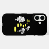 ディスクゴルフウッズディスクゴルファーのギフト Case-Mate iPhoneケース (裏面 (横))