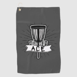 ディスクゴルフエースディスクタオル ゴルフタオル