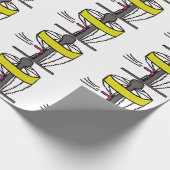 ディスクゴルフギフトの包装紙 ラッピングペーパー (角)