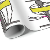 ディスクゴルフギフトの包装紙 ラッピングペーパー (ロールコーナー)