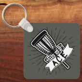 ディスクゴルフギフトエース キーホルダー (正面)