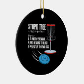 ディスクゴルフギフト セラミックオーナメント (右)