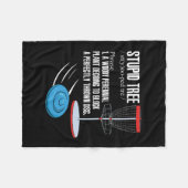 ディスクゴルフギフト フリースブランケット (正面(横))