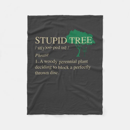 ディスクゴルフギフト フリースブランケット (正面)