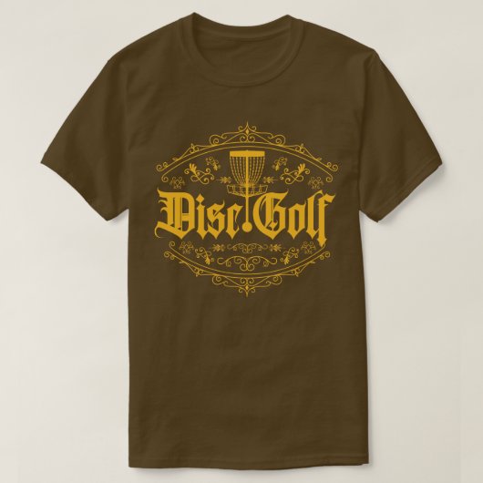 ディスクゴルフクラシックプレーヤー Tシャツ (デザイン正面)