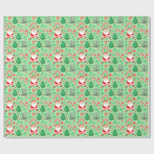 ディスクゴルフクリスマスギフト包装紙 ラッピングペーパー (フラット)