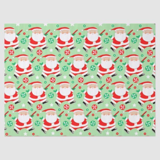 ディスクゴルフクリスマスホリデーギフト 薄葉紙 (正面)