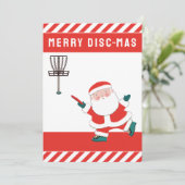 ディスクゴルフクリスマス シーズンカード (スタンド正面)