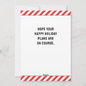 ディスクゴルフクリスマス シーズンカード (裏面)