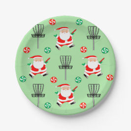 ディスクゴルフクリスマス ペーパープレート