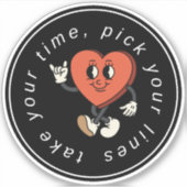 ディスクゴルフシール シール (正面)