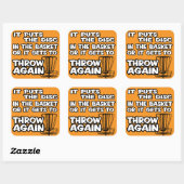 ディスクゴルフシール スクエアシール (シート)