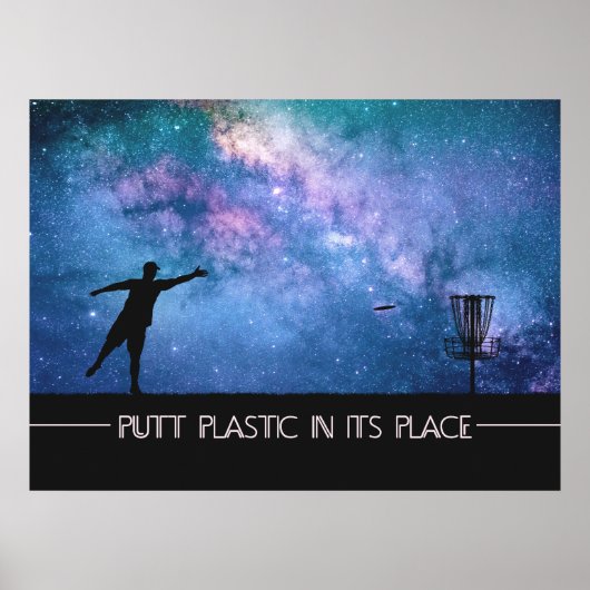 ディスクゴルフスター ポスター (正面)