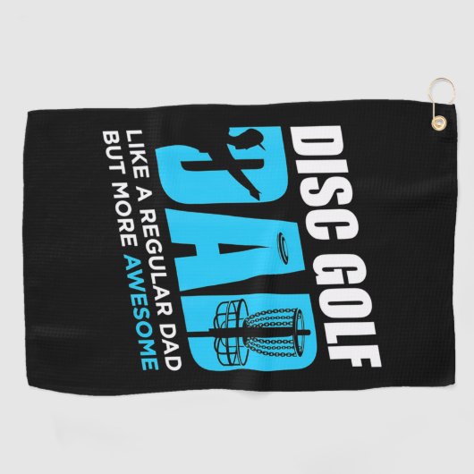 ディスクゴルフダディ ゴルフタオル (横)