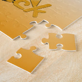 ディスクゴルフチェック#10 ジグソーパズル (側面)