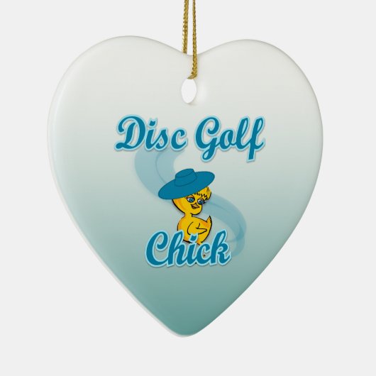 ディスクゴルフチェック#3 セラミックオーナメント (右)